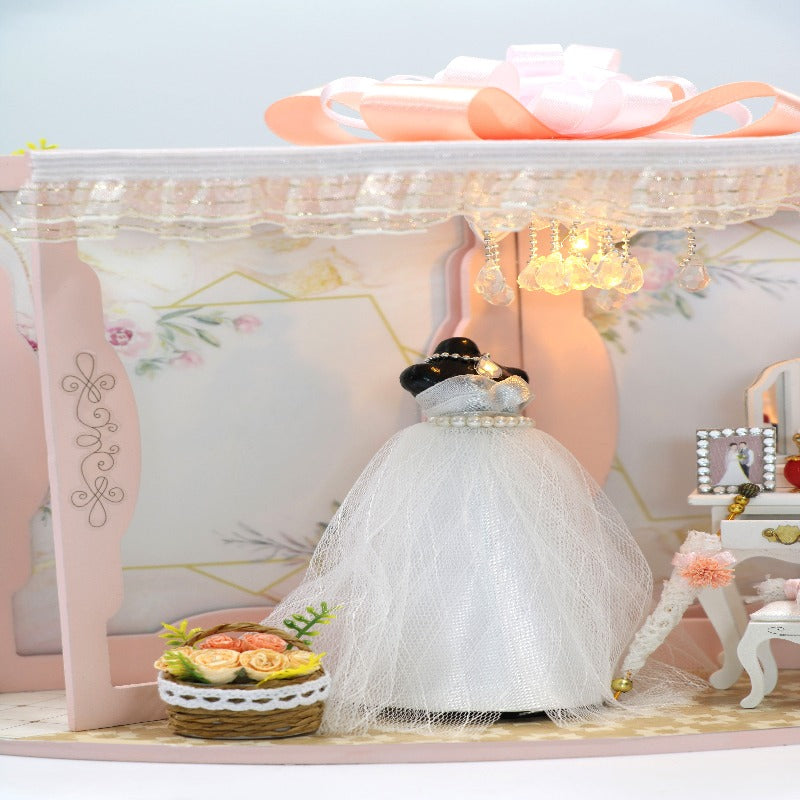 M2131 Love Letter To You 2 In 1 DIY Miniature Dollhouse Kit