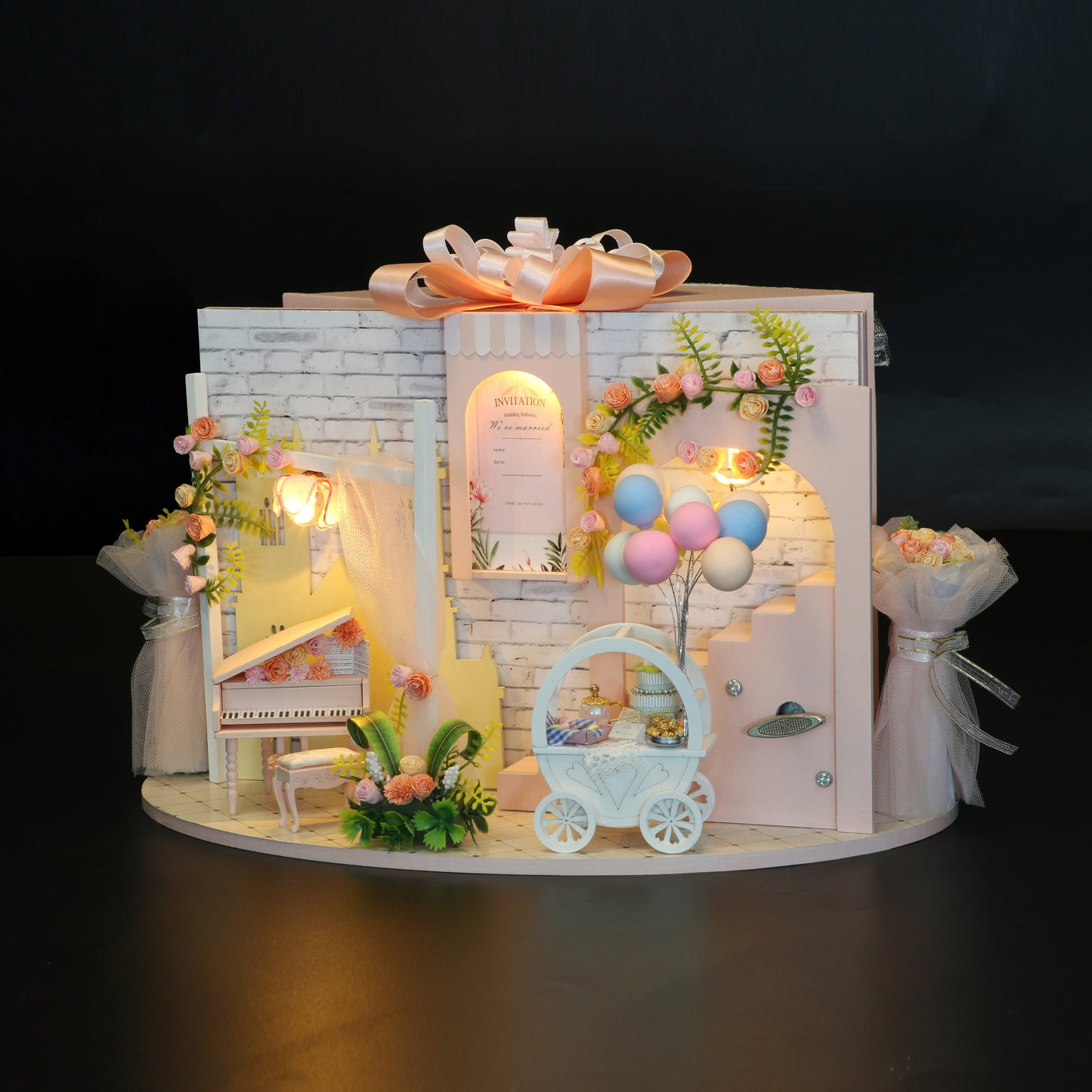 M2131 Love Letter To You 2 In 1 DIY Miniature Dollhouse Kit