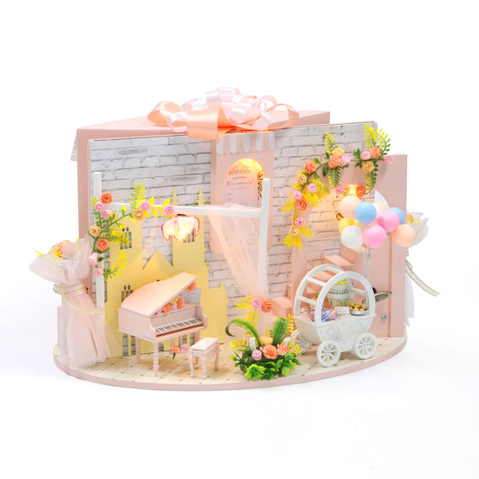 M2131 Love Letter To You 2 In 1 DIY Miniature Dollhouse Kit - Clearance Sale Special Price