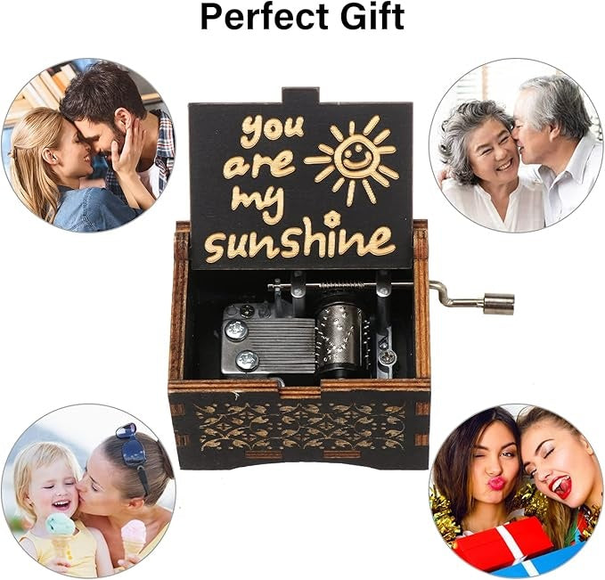 You Are My Sunshine Music Box Wooden Music Box Best Gifts Music Lovers