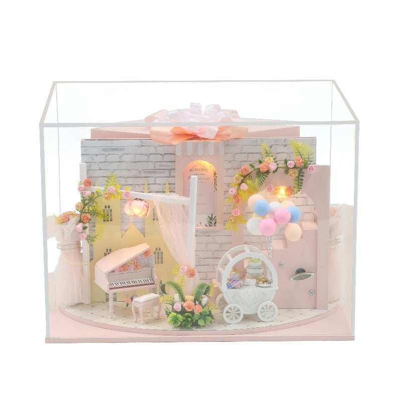 M2131 Love Letter To You 2 In 1 DIY Miniature Dollhouse Kit