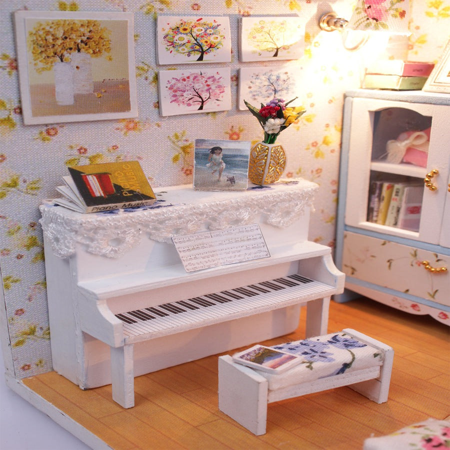 M011 Hemiola's Room DIY Miniature Dollhouse Kit