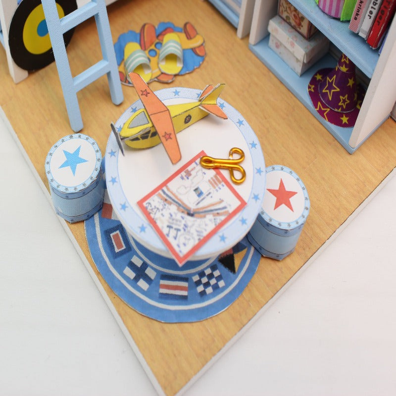 M019 Charles's Room DIY Miniature Dollhouse Kit