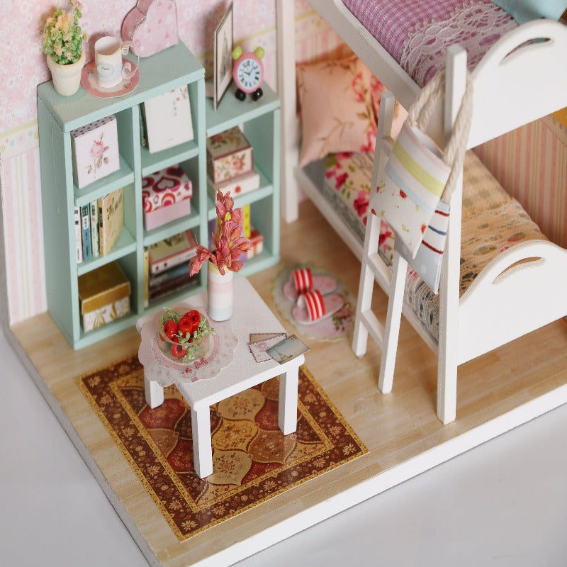 M020 Cheryl's Room DIY Miniature Dollhouse Kit
