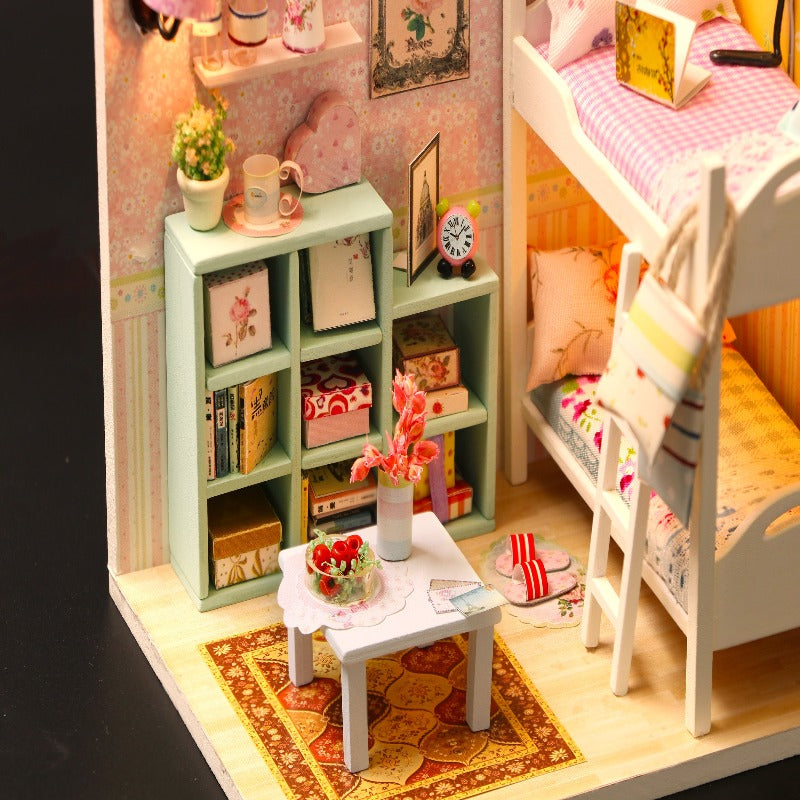 M020 Cheryl's Room DIY Miniature Dollhouse Kit