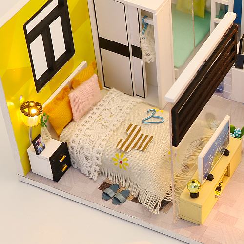 M043 Simple Life DIY Miniature Dollhouse Kit