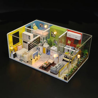 M043 Simple Life DIY Miniature Dollhouse Kit