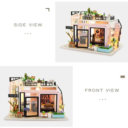 M903 Houguang Studio DIY Miniature Dollhouse Kit