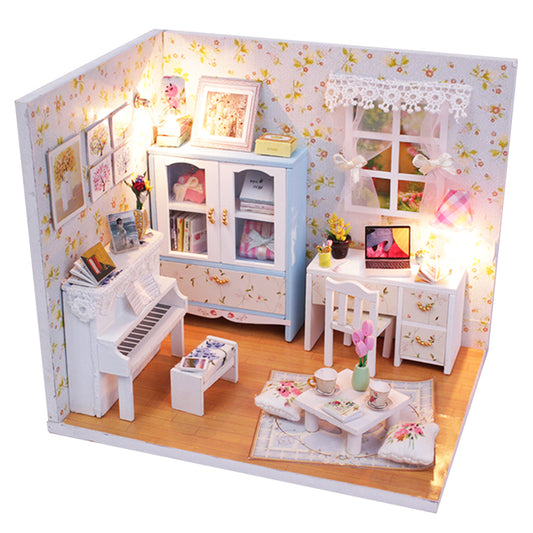 M011 Hemiola's Room DIY Miniature Dollhouse Kit