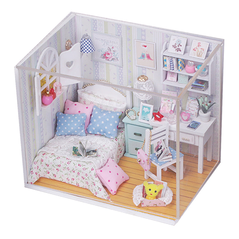 M013 Adabelle's Room DIY Miniature Dollhouse Kit