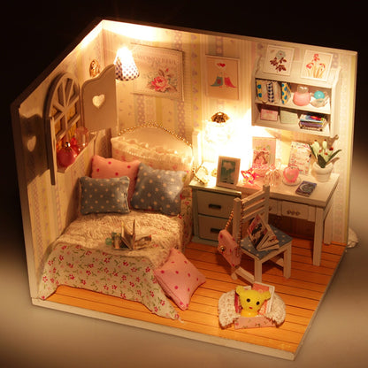 M013 Adabelle's Room DIY Miniature Dollhouse Kit