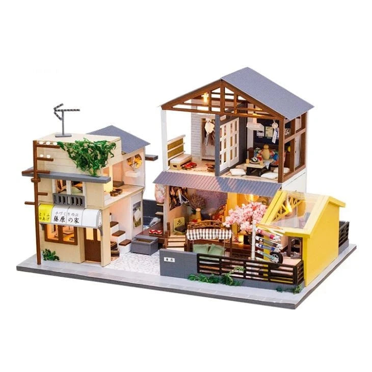 PC902 Initial Dream Japanese Villa DIY Miniature Dollhouse Kit