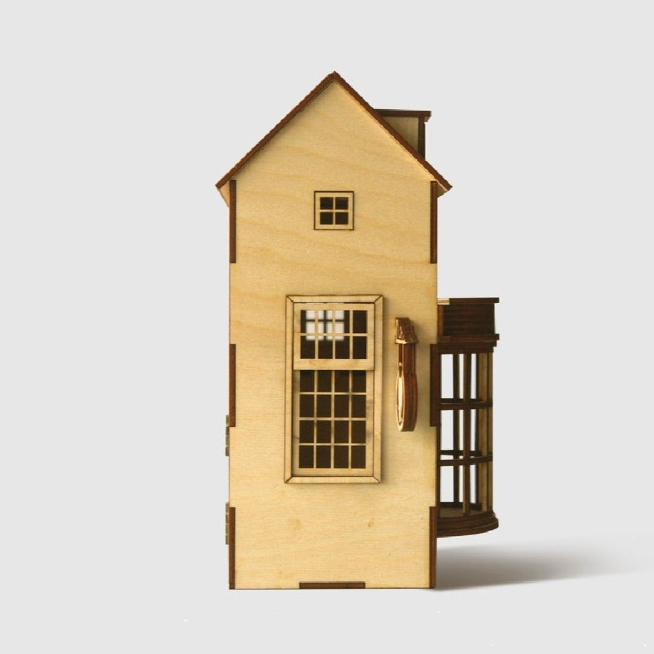 RCD003 Owl Post Diagon Alley Shops Series DIY Wooden Dollhouse Miniatures